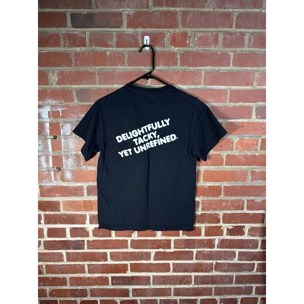 Vintage Y2K Hooters Black Shirt Richmond, VA Short Sleeve Adult Size Small